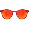 image:imageSOJOS TR90 Polarized Round Sunglasses for Women Men Vintage Style UV400 Lens SJTR2113  Unisex design Lightweight flexible frame UV400 protection scratch resistant lenses driving fishing golf outdoor activitiesRedRed