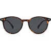 image:imageSOJOS TR90 Polarized Round Sunglasses for Women Men Vintage Style UV400 Lens SJTR2113  Unisex design Lightweight flexible frame UV400 protection scratch resistant lenses driving fishing golf outdoor activitiesBrown TortoiseGrey