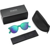 image:imageSOJOS TR90 Polarized Round Sunglasses for Women Men Vintage Style UV400 Lens SJTR2113  Unisex design Lightweight flexible frame UV400 protection scratch resistant lenses driving fishing golf outdoor activitiesGreenPurplegreen