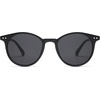 image:imageSOJOS TR90 Polarized Round Sunglasses for Women Men Vintage Style UV400 Lens SJTR2113  Unisex design Lightweight flexible frame UV400 protection scratch resistant lenses driving fishing golf outdoor activitiesBlackGrey