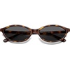 image:imageSOJOS TR90 Ultra Light Flexible Sunglasses for Women Retro Oval Polarized Cat Eye Vintage Shades UV400 Protection SJ2633Matt TortoiseBrown