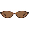 image:imageSOJOS TR90 Ultra Light Flexible Sunglasses for Women Retro Oval Polarized Cat Eye Vintage Shades UV400 Protection SJ2633TortoiseBrown
