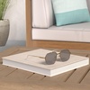 image:imageSOJOS Trendy Aviator Sunglasses Mens Womens Retro Double Bridge Metal Frame SemiRimless Shades SJ1191Gold
