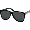 image:imageSOJOS Trendy Big Oversized Polarized Sunglasses Womens Mens 70s 80s Retro Vintage Pilot Shades SJ2643BlackGrey