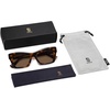 image:imageSOJOS Trendy Cat Eye Polarized Sunglasses for Women Men Retro Chunky Designer Sunnies SJ2339Dark TortoiseBrown