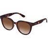 image:imageSOJOS Trendy Cat Eye Round Polarized Sunglasses for Women Fashion UV Protection Sunnies Sunglasses SJ2175Brown Tortoise