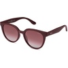 image:imageSOJOS Trendy Cat Eye Round Polarized Sunglasses for Women Fashion UV Protection Sunnies Sunglasses SJ2175Burgundy