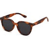 image:imageSOJOS Trendy Cat Eye Round Polarized Sunglasses for Women Fashion UV Protection Sunnies Sunglasses SJ2175Tortoise