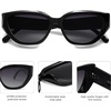 image:imageSOJOS Trendy Cute Cat Eye Polarized Sunglasses for Women Fashion Cateye Womens Sunnies SJ2237Black