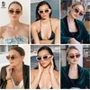 image:imageSOJOS Trendy Cute Cat Eye Polarized Sunglasses for Women Fashion Cateye Womens Sunnies SJ2237Burgundy
