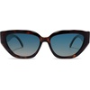 image:imageSOJOS Trendy Cute Cat Eye Polarized Sunglasses for Women Fashion Cateye Womens Sunnies SJ2237Dark Tortoise