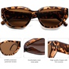 image:imageSOJOS Trendy Cute Cat Eye Polarized Sunglasses for Women Fashion Cateye Womens Sunnies SJ2237Demi