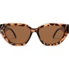 image:imageSOJOS Trendy Cute Cat Eye Polarized Sunglasses for Women Fashion Cateye Womens Sunnies SJ2237Demi