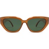 image:imageSOJOS Trendy Cute Cat Eye Polarized Sunglasses for Women Fashion Cateye Womens Sunnies SJ2237Orange