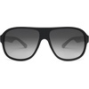 image:imageSOJOS Trendy Floating Polarized Aviator Sports Sunglasses for Women MenRetro Shades for Fishing Surfing Boating SJ2336Black