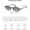 image:imageSOJOS Trendy Hexagonal Polarized Sunglasses for Women Men Retro Fashion Irregular Rhombus Shades UV400 Protection SJ1259Green