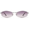 image:imageSOJOS Trendy Hexagonal Polarized Sunglasses for Women Men Retro Fashion Irregular Rhombus Shades UV400 Protection SJ1259Purple