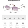 image:imageSOJOS Trendy Hexagonal Polarized Sunglasses for Women Men Retro Fashion Irregular Rhombus Shades UV400 Protection SJ1259Purple