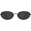 image:imageSOJOS Trendy Oval Polarized Sunglasses for Women Men 80s 90s Chic Retro Vintage Sunnies SJ1248BlackBlack