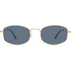 image:imageSOJOS Trendy Oval Polarized Sunglasses for Women Men Retro Fashion Shades UV400 Protection SJ1258Grey