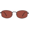 image:imageSOJOS Trendy Oval Polarized Sunglasses for Women Men Retro Fashion Shades UV400 Protection SJ1258Red