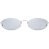 image:imageSOJOS Trendy Oval Rimless Sunglasses for Women Retro Y2k Sunnies with Rhinestones SJ1227SilverSilver