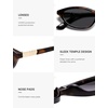 image:imageSOJOS Trendy Oval Sunglasses for Women MenFashion Petite Cat Eye Shades Thin Light Weight Rim UV400 Protected SJ2689Demi