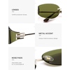 image:imageSOJOS Trendy Oval Sunglasses for WomenFashion Rimless Metal Sun Glasses Y2K Style UV400 Protected SJ1271Green