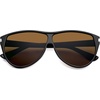 image:imageSOJOS Trendy Oversized Sunglasses for WomenRetro Big Large Shades Sun Glasses SJ2708Black Frame Brown Lens
