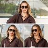 image:imageSOJOS Trendy Polarized Aviator Sunglasses for Women Men Large Retro 80s 90s Vintage Shades SJ2684Blackblue