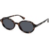 image:imageSOJOS Trendy Polarized Oval Sunglasses for Women MenFashion Ovale Rounded Shades Fashion Wave Frame UV400 Protected SJ2697Demi
