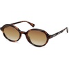 image:imageSOJOS Trendy Polarized Oval Sunglasses for Women MenFashion Ovale Rounded Shades Fashion Wave Frame UV400 Protected SJ2697Tortoise
