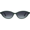 image:imageSOJOS Trendy Polarized Oval Sunglasses for Women Retro Chic 90s Shades Lightweight Sunnies SJ2656Green Frame Grey Grading Lens