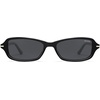 image:imageSOJOS Trendy Polarized Petite Rectangle Sunglasses Womens Mens Retro Skinny 90s Y2K Thin Shades SJ2376Black