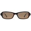 image:imageSOJOS Trendy Polarized Petite Rectangle Sunglasses Womens Mens Retro Skinny 90s Y2K Thin Shades SJ2376Brown