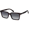 image:imageSOJOS Trendy Polarized Square Sunglasses Womens Men Retro Vintage 90s Sun Glasses SJ2387Tortoise Frame Grey Grading Lens
