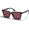 image:imageSOJOS Trendy Polarized Square Sunglasses Womens Men Retro Vintage 90s Sun Glasses SJ2387Tortoise Frame Red Lens