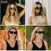image:imageSOJOS Trendy Polarized Square Sunglasses for Women MenUV400 Retro Square 70s 80s 90s Shades SJ2622Green
