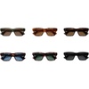 image:imageSOJOS Trendy Polarized Square Sunglasses for Women MenUV400 Retro Square 70s 80s 90s Shades SJ2622Yellow Demi