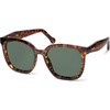 image:imageSOJOS Trendy Polarized Sunglasses for Women Classic Retro Square Womens Shade Sunnies SJ2333Green TortoiseGreen