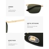 image:imageSOJOS Trendy Rectangle Cat Eye Semirimless Sunglasses Womens Retro Fashion Vintage Shades UV400 Protection SJ1253GoldGreen