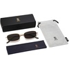 image:imageSOJOS Trendy Rectangle Sunglasses Womens Mens Retro 80s 90s Y2k Chic Narrow Thin Skinny Sunnies SJ1187Bright GoldGrey