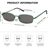 image:imageSOJOS Trendy Rectangle Sunglasses Womens Mens Retro 80s 90s Y2k Chic Narrow Thin Skinny Sunnies SJ1187GreenGrey