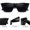 image:imageSOJOS Trendy Square Cateye Polarized Sunglasses Womens Big Frame Shades SJ2115All Black