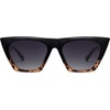 image:imageSOJOS Trendy Square Cateye Polarized Sunglasses Womens Big Frame Shades SJ2115BlacktortoiseGrey