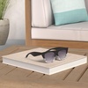 image:imageSOJOS Trendy Square Cateye Polarized Sunglasses Womens Big Frame Shades SJ2115Marble BlackGrey