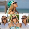 image:imageSOJOS Trendy Square Polarized Sunglasses Womens Retro Vintage Women 90s Sun Glasses SJ2612Tortoise Frame Brown Lens