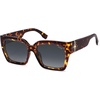 image:imageSOJOS Trendy Square Polarized Sunglasses Womens Retro Vintage Women 90s Sun Glasses SJ2612Tortoise Frame Grey Grading Lens