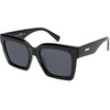 image:imageSOJOS Trendy Square Polarized Sunglasses for Womens MensRetro Plastic Frame Shades Designer Inspired Sun Glasses SJ2306Black