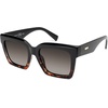 image:imageSOJOS Trendy Square Polarized Sunglasses for Womens MensRetro Plastic Frame Shades Designer Inspired Sun Glasses SJ2306Multicolor